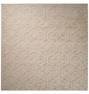 Szőnyeg GANNETT Bézs 160 x 160 cm