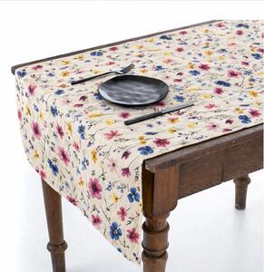 Tom Linen asztali futó Tavaszi virág Méret: 40x140