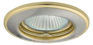 Kanlux HORN CTC-3114-SN/G szatén nikkel/arany, kerek SPOT lámpa, IP20-as védettséggel (Kanlux 2820)