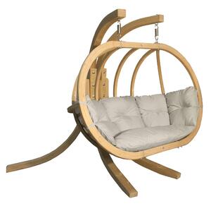 SwingPod XL Függőfotel - Állvánnyal - Krémszínű Párnával