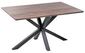 Étkezőasztal SPECTRA Sötétbarna 140 cm 90 cm
