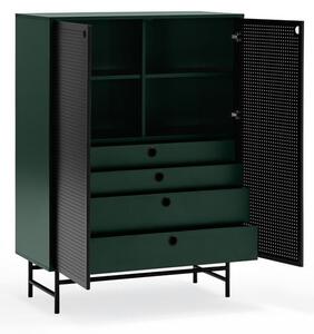 Punto fekete-zöld szekrény - Teulat