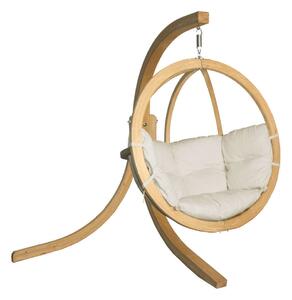 SwingPod Függőfotel Állvánnyal - Fa - 120x120x82cm