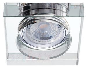 Kanlux MORTA B CT-DSL50-SR lámpa ezüst, szögletes SPOT lámpa, IP20-as védettséggel (Kanlux 22112)