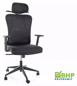 Q-080M Ergonomikus Forgószék Fekete