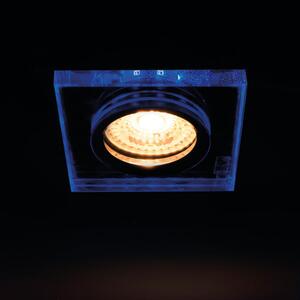 Kanlux SOREN L-BL ( kék) lámpa GU10 , szögletes SPOT lámpa, IP20-as védettséggel (Kanlux 24414)