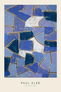 Reprodukció Blue Night (Special Edition) - Paul Klee, (26.7 x 40 cm)