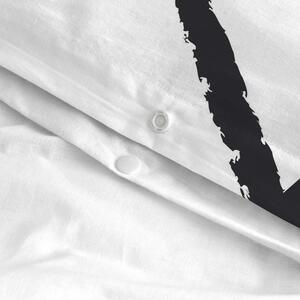 Shapes pamut paplanhuzat, 200 x 200 cm - Blanc