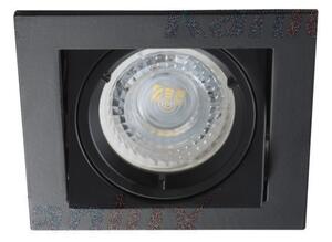 Kanlux ALREN beltéri álmennyezeti szögletes lámpa IP20-as védettséggel, fekete színben, Gx5,3 foglalattal ( Kanlux 26754 )