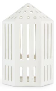 Galleria fehér kerámia lámpás, magasság 18,5 cm - Kähler Design