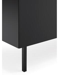 Arista fekete komód, szélesség 110 cm - Teulat