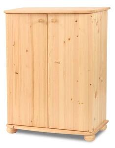Anikó Fenyő Komód - 2 Ajtós - 110 cm