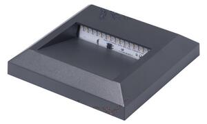 Kanlux 22770 CROTO LED szürke kültéri oldalfali lámpa LED SMD IP65 hideg fehér 1,1W 30lm (Kanlux 22770)
