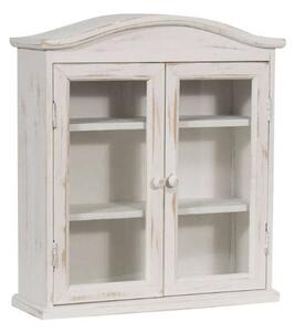 Fa Shabby Chic Fali Vitrin - 42x15x48 cm