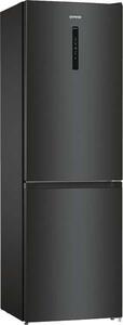 Gorenje NRK619EABXL4 Alulfagyasztós hűtőszekrény, 300 l, 185 cm, No-Frost, E energiaosztály, Fekete (NRK619EABXL4)