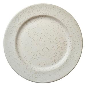 Basics Matte Cream krémszínű agyagkerámia desszertes tányér, ⌀ 22 cm - Bitz