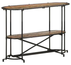 VidaXL tömör újrahasznosított fa konzolasztal 110 x 42 x 76 cm