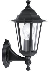 Eglo Laterna 4 kültéri fali lámpa, 32 cm, fekete, 1xE27 foglalattal