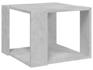 VidaXL betonszürke szerelt fa dohányzóasztal 40 x 40 x 30 cm