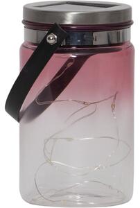 Tint Lantern Pink kültéri napelemes lámpás, magasság 15 cm - Star Trading