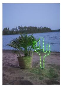 Tuby zöld kültéri kaktusz alakú LED lámpa, magasság 54 cm - Star Trading