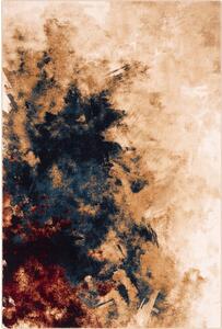 Gyapjú szőnyeg 133x180 cm Burst dark beige – Agnella