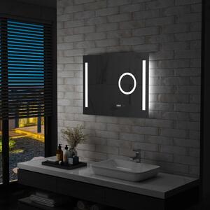 VidaXL LED-es fürdőszobai tükör érintésérzékelővel 80 x 60 cm