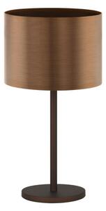 EGLO 39394 SAGANTO 1 asztali lámpa, barna színben, MAX 1X60W teljesítménnyel, E27-es foglalattal, zsinórkapcsolóval ( EGLO 39394 )