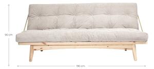 Folk Raw/Natural variálható kordbársony kanapé - Karup Design