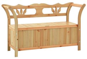 VidaXL Fenyőfa Tárolós Pad - 107x45x75,5 cm