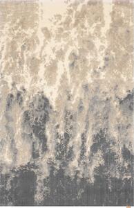 Szürke-bézs gyapjú szőnyeg 133x190 cm Niagara graphite – Agnella