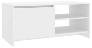 Modern Dohányzóasztal - Fehér - 102x50x45 cm