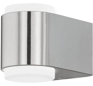 Eglo 95079 Briones kültéri fali LED lámpa, ezüst-fehér
