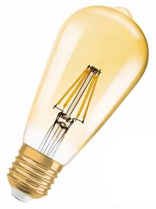 Osram E27 LED Vintage Edison 7W 725lm 2500K melegfehér, szabályozható - 50W izzó helyett