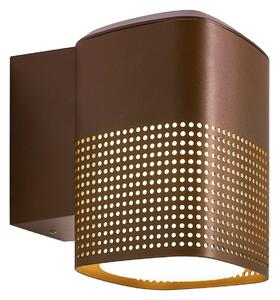 Kültéri Lámpa Nordlux, Sidara, dimmable, Barna / Rozsdabarna, Erkély, Alumínium, Modern