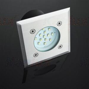 Kanlux 22051 GORDO LED14 talajba / járófelületbe süllyesztett lámpa 14 LED SMD IP66 hideg fehér 0,7W
