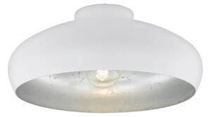 EGLO 94548 MOGANO Vintage mennyezeti lámpa, E27-es foglalattal, MAX 1X60W teljesítménnyel, fehér, ezüst / acél lámpatest lámpatest, IP20-as védelemmel, kapcsoló nélkül