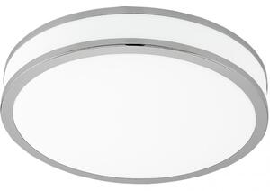 Eglo Palermo mennyezeti LED lámpa, 28 cm, fehér-króm