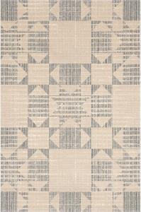 Bézs gyapjú szőnyeg 170x240 cm Frotage beige – Agnella