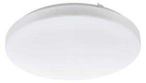 EGLO 97872 FRANIA, beltéri LED-es fali-mennyezeti lámpa, LED foglalattal, MAX 17,3W teljesítménnyel, 2000lm, 3000 K, fehér / acél lámpatest, IP20, fehér / műanyag búrával, LED nem cserélhető, kapcsoló nélkül
