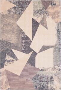 Rózsaszín-bézs gyapjú szőnyeg 160x240 cm Braque alabaster – Agnella