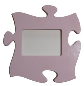 Puzzle képkeret (pasztell rózsaszín)
