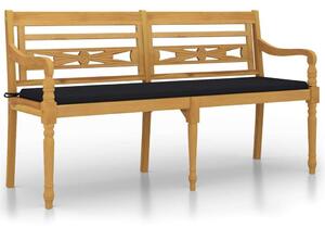 Batavia Teakfa Pad - Kertbútor - 150 cm