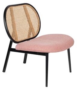 Spike rózsaszín-barna fotel - Zuiver