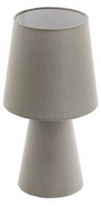 CARPARA tópszínű textil asztali lámpa - Eglo-97124 akció