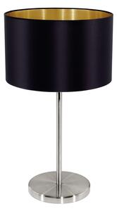 Maserlo - 1 izzós textil ernyős asztali lámpa, 1xE27 - EGLO-31627