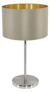 Maserlo - 1 izzós textil ernyős asztali lámpa, 1xE27 - Eglo-31629