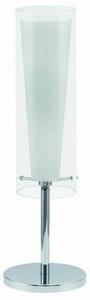 Pinto - Asztali lámpa E27 1x60W króm/fehér - EGLO-89835