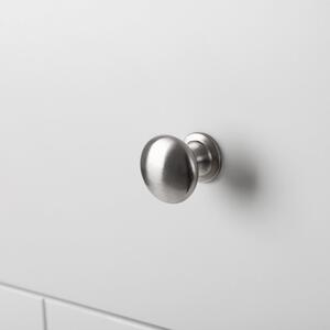 Fehér fürdőszoba szekrény fiókkal és ajtóval, magasság 89 cm - Songmics