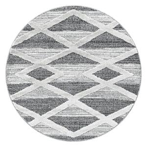Szürke kerek szőnyeg ø 120 cm Pisa – Ayyildiz Carpets